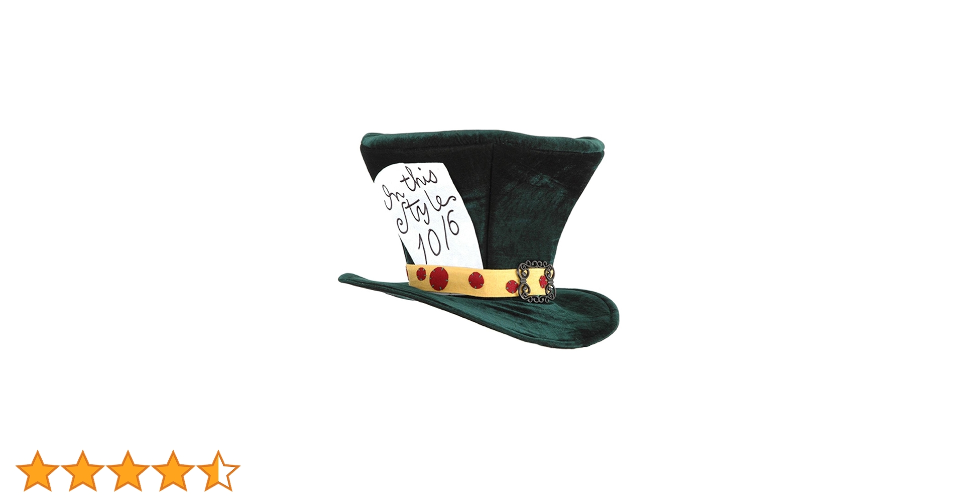 不思議の国のアリス♡ハット&赤きのこ Amazon.co.jp: Alice In Wonderland - Classic Mad Hatter Hat